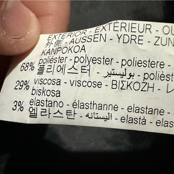 ZARA men’s sports coat blazer size 42‎ in brown polyester - Picture 7 of 10